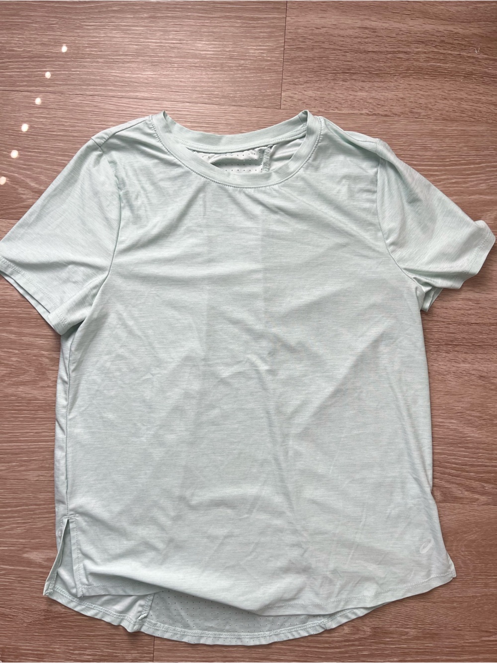 ASICS light green Athletic top